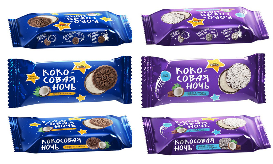 печенье Кокосовая ночь